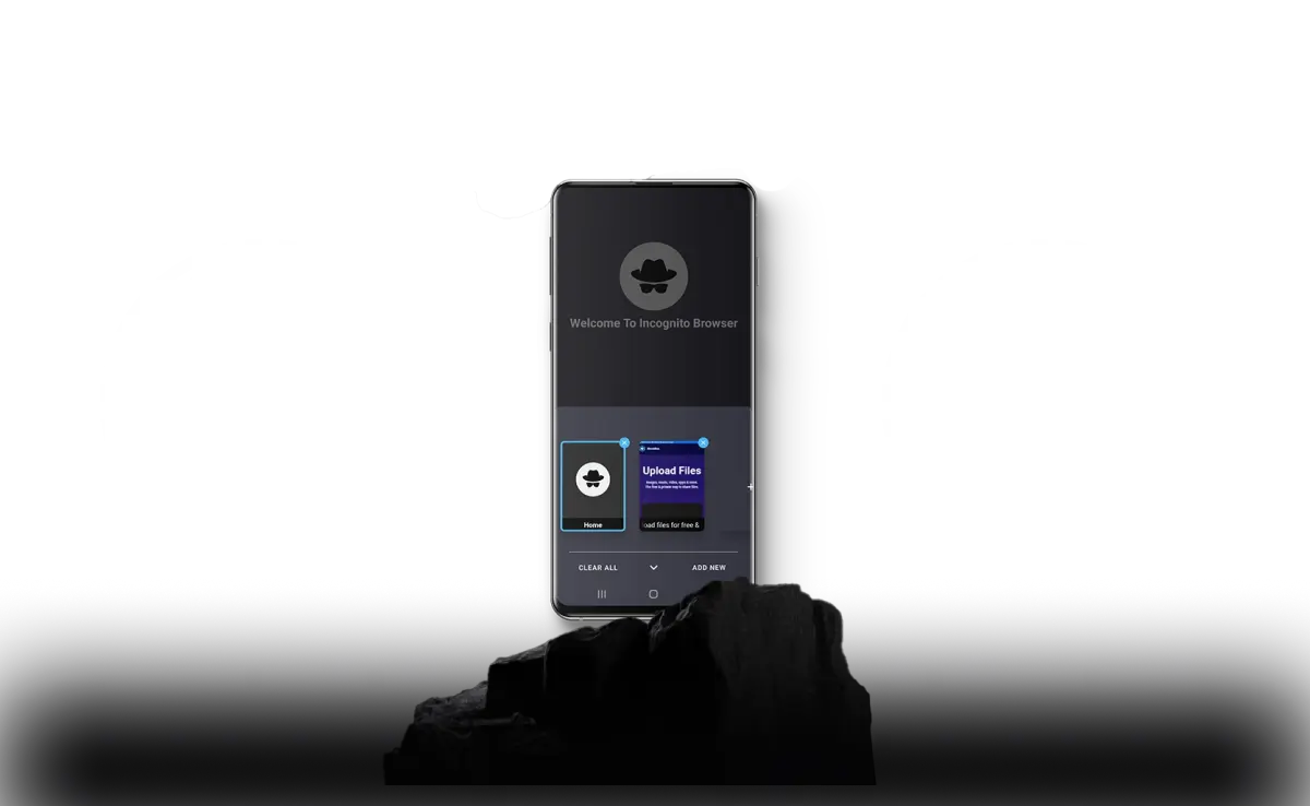 Incognito installs page image