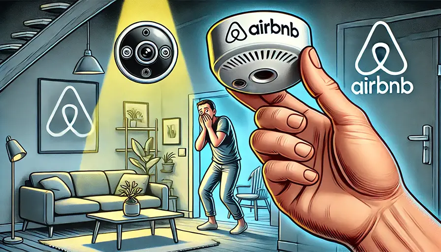 Cámaras ocultas de Aribnb