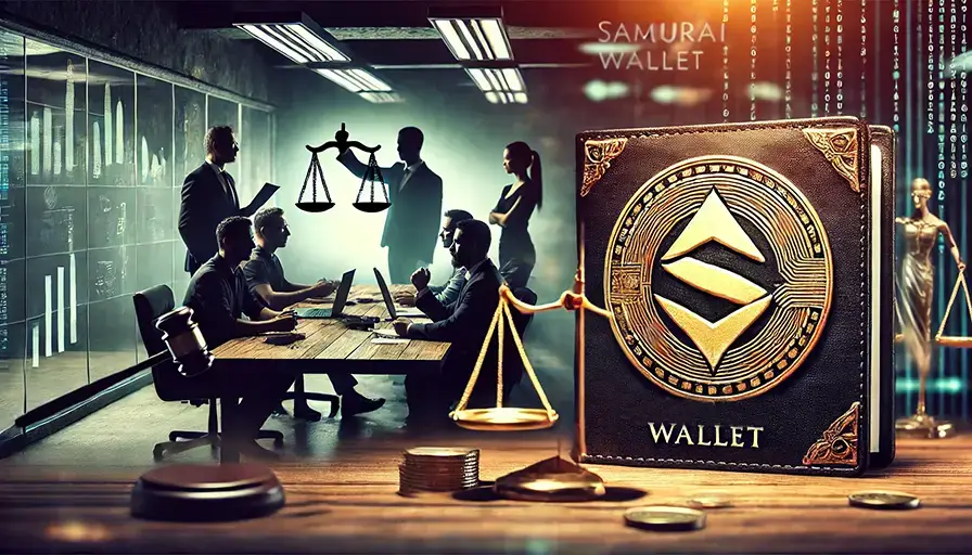 Иск к компании Samouri Wallet