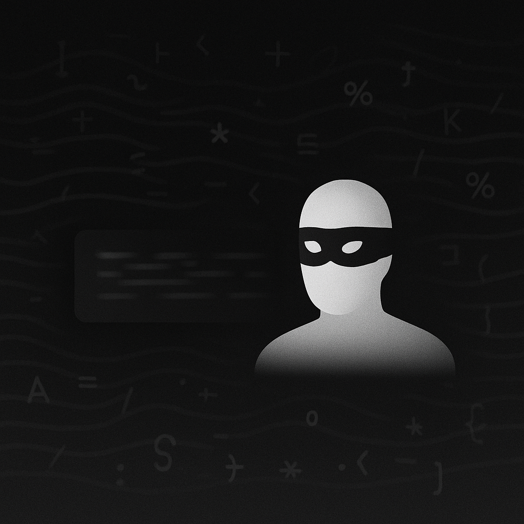 a masked man