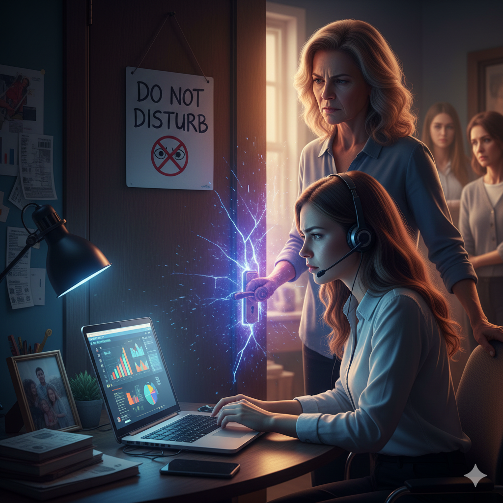 Mother daughter privacy